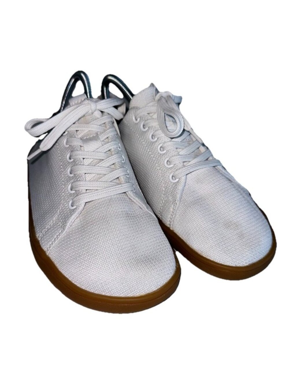 Feel Grounds Unisex Original Knit Barefoot Sneakers Sz 40 W9 M7 Off White